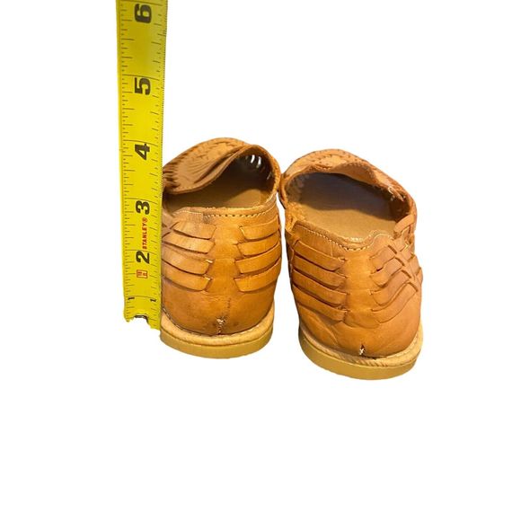 Women's Leather Handwoven Sandals Huarache Artisanal Mexican Handmade Boho Sz 8 - Picture 6 of 10